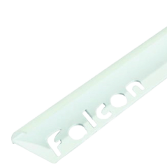Falcon Tile Edge Trim White 12mm X 2.5m