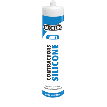 Alcolin Contractors Silicone White 260ml