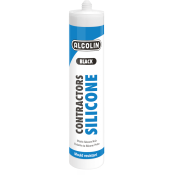 Alcolin Contractors Silicone Black 260ml