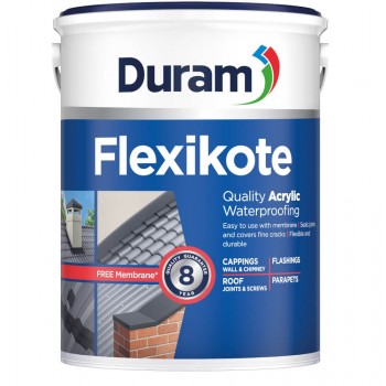 Duram Flexikote Grey 5l And Free Mesh
