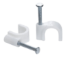 Poly Saddle Sabs Round 9mm Quantity:100