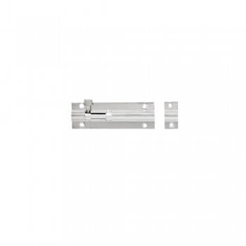 100mm Brass Straight Barrel Bolt With Screws
