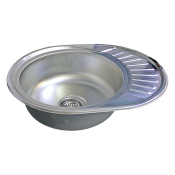 Kitchen Sink Round And Tray Drop In