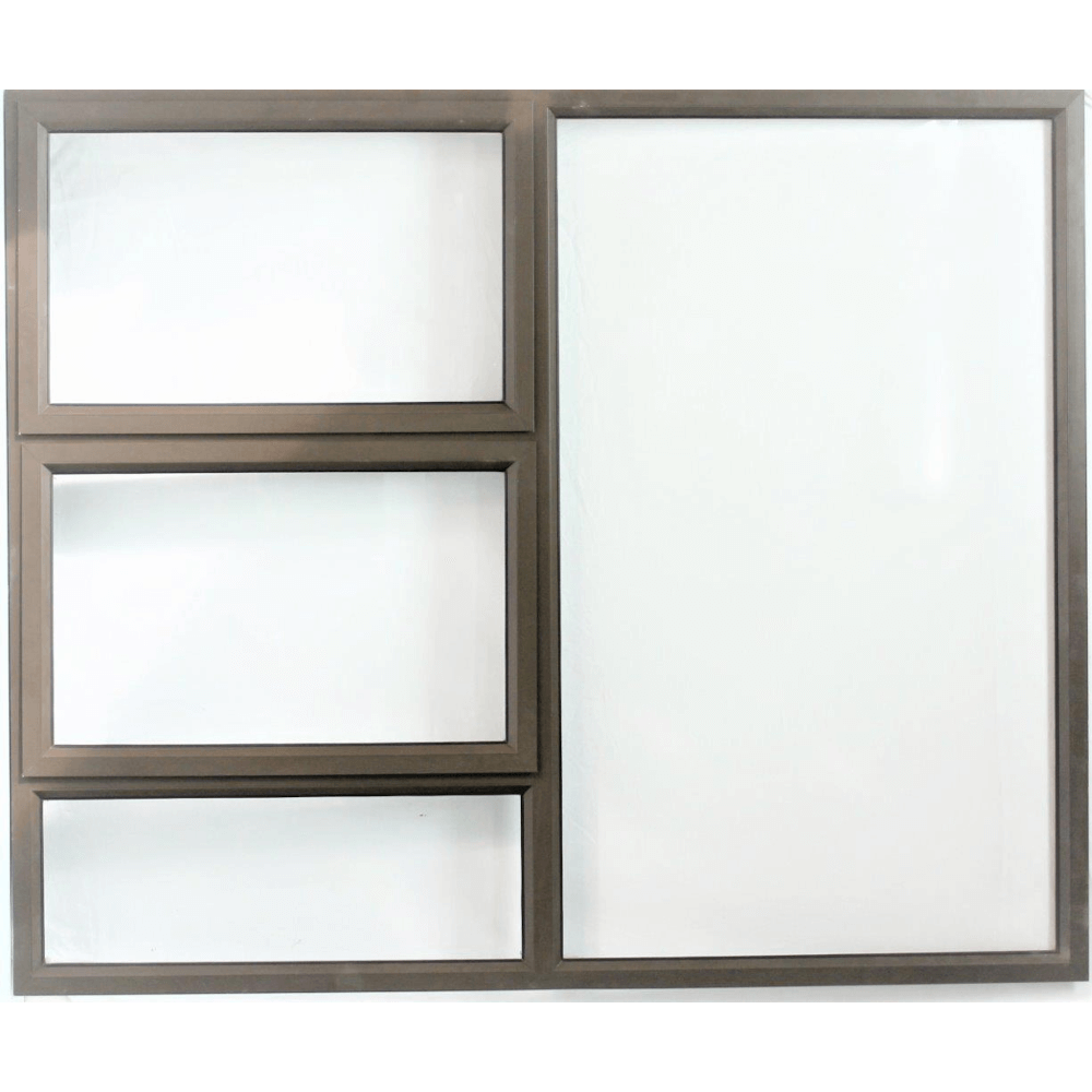 Window Frame Aluminium Ptt1515 Bronze Clear Left Hand Window Frame Aluminium Ptt1515 Bronze Clear Left Hand