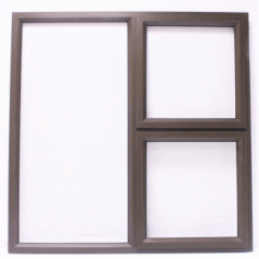 Window Frame Aluminiumin Ptt1812 Bronze Clear Left Hand