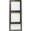 Window Frame Aluminiumin Ptt615 Bronze Clear Left Hand