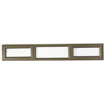 Window Frame Aluminiumin Ptt 183 Bronze Clear Left Hand