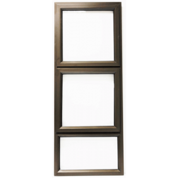 Window Frame Aluminiumin Ptt915 Bronze Clear Right Hand