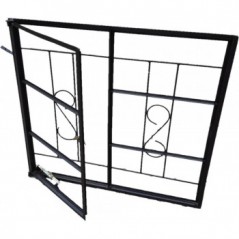 Window Frame Steel C2h Burglar Bar B1mm Left Hand