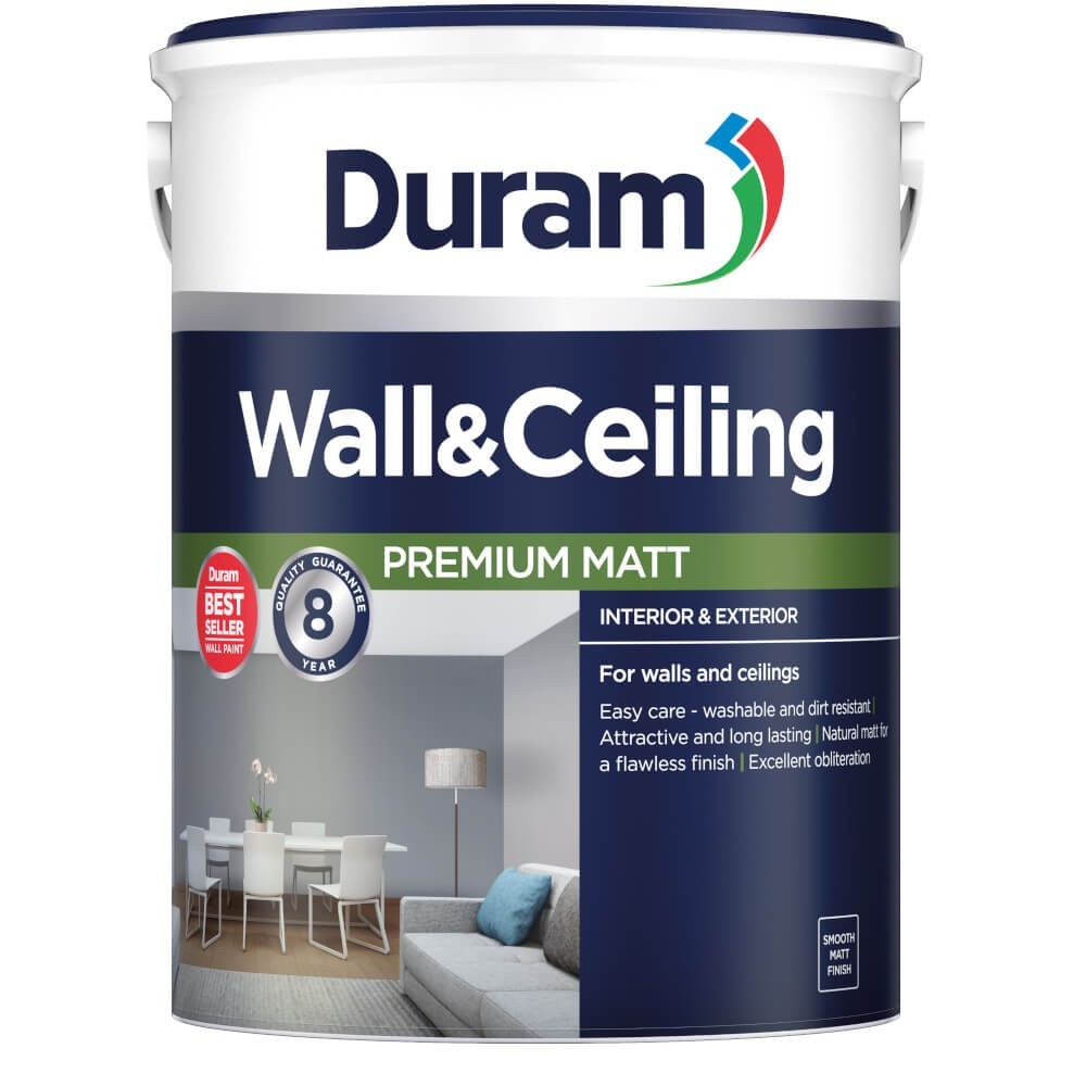 Duram Wall & Ceiling Pewter 5l Duram Wall & Ceiling Pewter 5l