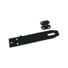 115mm Hasp & Staple Black Japan Plated, TROJAN - Cashbuild