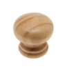 Lacquered Oak Knob 33mm