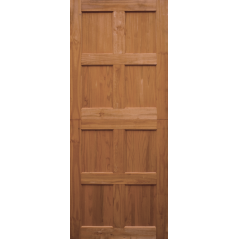Wooden Door 8 Panel Mixed Timber Stable