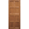 Wooden Door 8 Panel Mixed Timber Stable