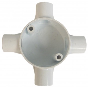 Box SABS 4 Way PVC 20mm,  - Cashbuild