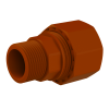 Coupler Male Iron 3/4"x 22mm,  - Cashbuild