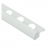Tile Trim PVC 2.4m White,  - Cashbuild