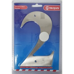 175mm Stainless Steel Numbers 2, TROJAN - Cashbuild