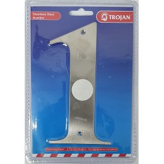 175mm Stainless Steel Numbers 1, TROJAN - Cashbuild