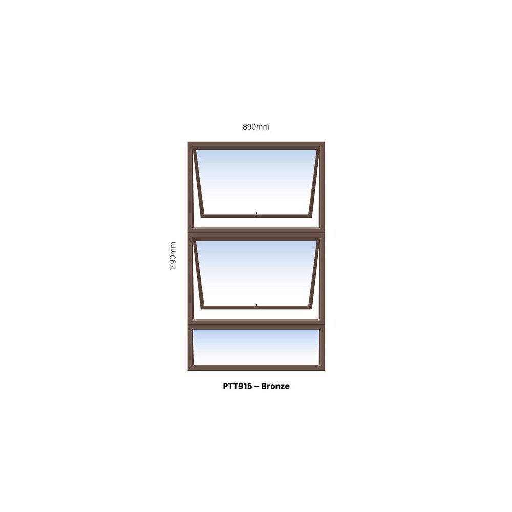 Window Frame Aluminium Ptt915 Bronze Left Hand, VALUWIN - Cashbuild Window Frame Aluminium Ptt915 Bronze Left Hand, VALUWIN - Cashbuild