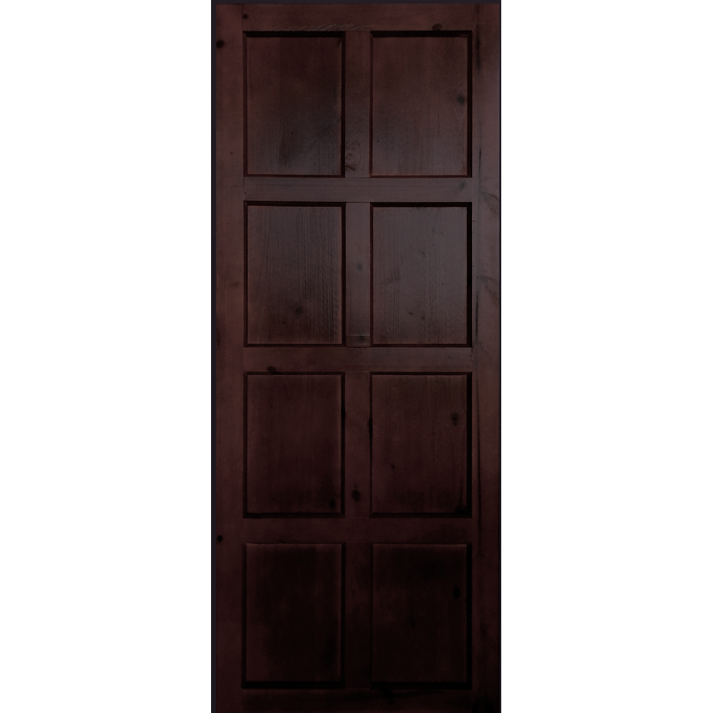 Door Pine 8 Panel Frame & Ledge Imbuia Varnish, - Cashbuild Door Pine 8 Panel Frame & Ledge Imbuia Varnish, - Cashbuild