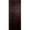 Door Pine 8 Panel Frame & Ledge Imbuia Varnish,  - Cashbuild