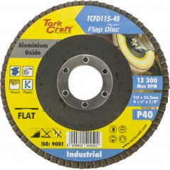 Flap Sanding Disc 115mm 40 Grit,  - Cashbuild