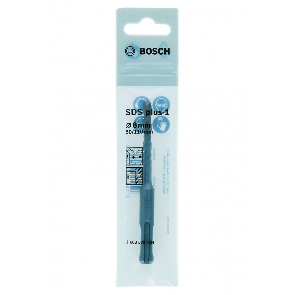 Bosch SDS Plus-1 Drill Bit 8.0x50x110mm, BOSCH - Cashbuild Bosch SDS Plus-1 Drill Bit 8.0x50x110mm, BOSCH - Cashbuild
