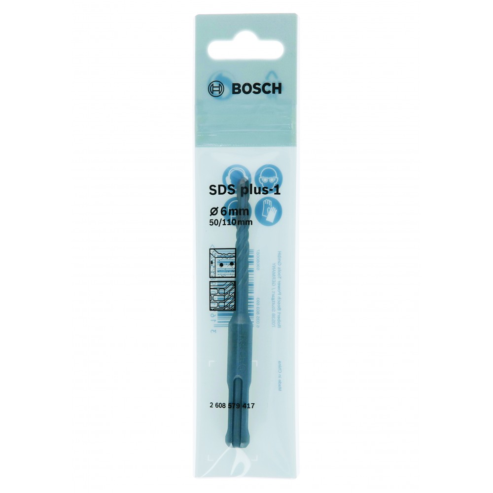 Bosch SDS Plus-1 Drill Bit 6.0x50x10mm, BOSCH - Cashbuild Bosch SDS Plus-1 Drill Bit 6.0x50x10mm, BOSCH - Cashbuild
