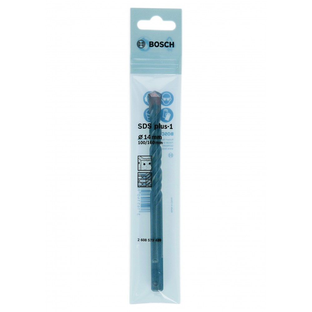 Bosch SDS Plus-1 Drill Bit 14x100x160mm, BOSCH - Cashbuild Bosch SDS Plus-1 Drill Bit 14x100x160mm, BOSCH - Cashbuild