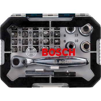 Bosch 26PC Blue Rachet/socket Set, BOSCH - Cashbuild