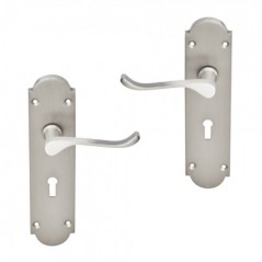 Door Handle, Victorian Gable Plate
