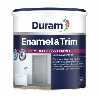 Duram Enamel & Trim Black 1l