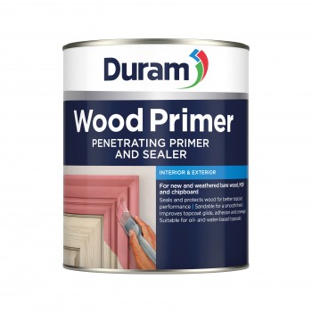 Duram Wood Primer Pink 1l, DURAM - Cashbuild