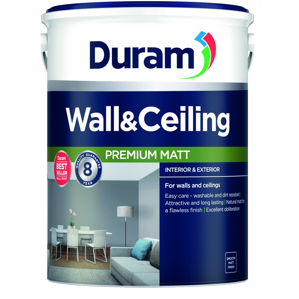 Duram Wall And Ceiling 5L River Stone, DURAM - Cashbuild Duram Wall And Ceiling 5L River Stone, DURAM - Cashbuild