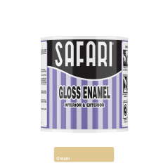 Safari gloss Enamel 500ml Cream, SAFARI - Cashbuild