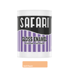 Safari gloss Enamel 5L Soft Peach, SAFARI - Cashbuild