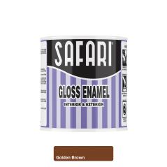 Safari gloss Enamel 500ml Golden Brown, SAFARI - Cashbuild