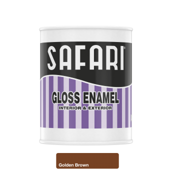 Safari gloss Enamel 1L Golden Brown, SAFARI - Cashbuild