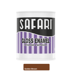 Safari gloss Enamel 1L Golden Brown, SAFARI - Cashbuild