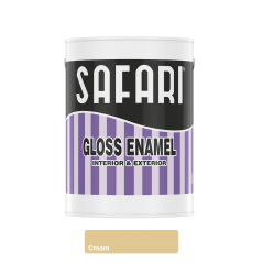 Safari gloss Enamel 5L Cream, SAFARI - Cashbuild