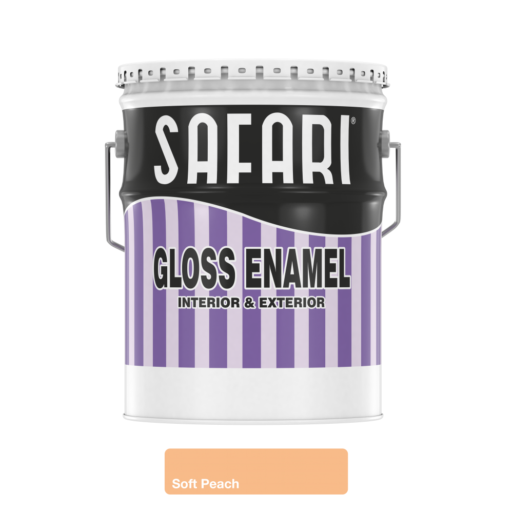 Safari gloss Enamel 20L Peach, SAFARI - Cashbuild Safari gloss Enamel 20L Peach, SAFARI - Cashbuild