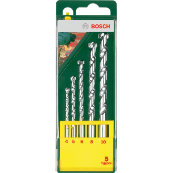 Bosch 5PC Masonary Drill Bit Set, BOSCH - Cashbuild
