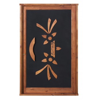 Door Mix Timber Daisy Imbuia Pivot Set, THE GREEN DOOR - Cashbuild