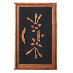 Door Mix Timber Daisy Imbuia Pivot Set, THE GREEN DOOR - Cashbuild