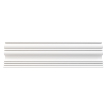 Polystyrene Cornice Cut 100x100mmx2.5m 4 Pack,  - Cashbuild
