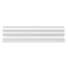 Polystyrene Cornice Cut 100x100mmx2.5m 4 Pack,  - Cashbuild