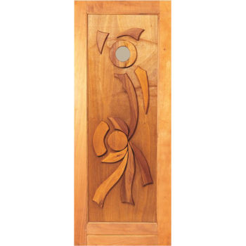 Door Wood Indingo Wth Glass, ALIF DOORS - Cashbuild
