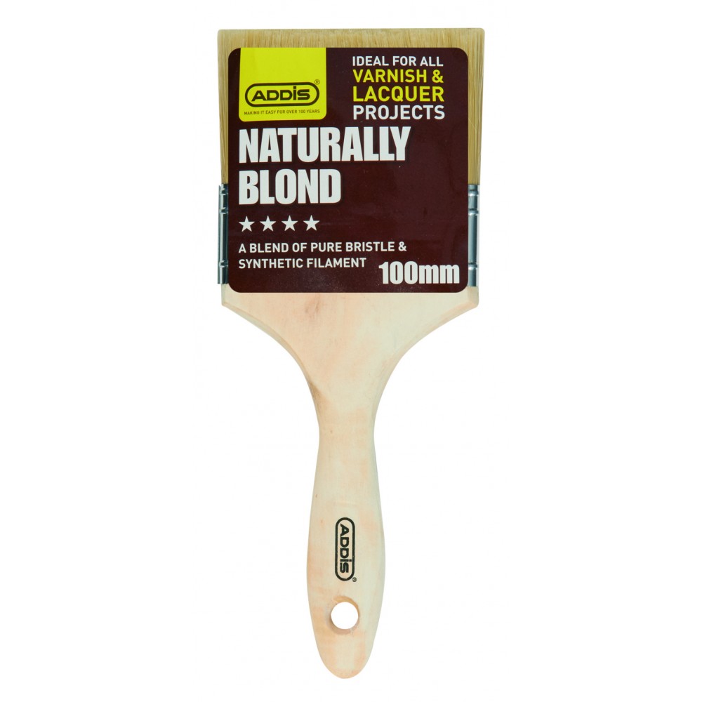 Paint Brush Naturally Blond 100mm Paint Brush Naturally Blond 100mm