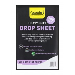 Addis Drop Sheet 100 Micron 2000mm X 5M, ADDIS - Cashbuild